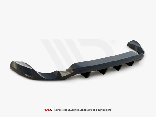 Maxton Rear Splitter (Vertical Bars) Volkswagen Touareg Mk2