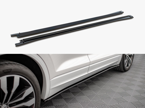 Maxton Side Skirts Diffusers Volkswagen Touareg R-Line Mk3