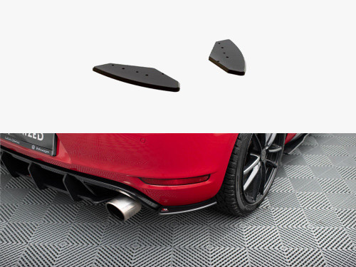Maxton Street PRO Rear Side Splitters VW Golf GTI Mk6