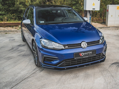 Maxton Street PRO Front Splitter Volkswagen Golf R / R-Line Mk7 Facelift Maxton Street PRO Front Splitter Volkswagen Golf R / R-Line Mk7 Facelift