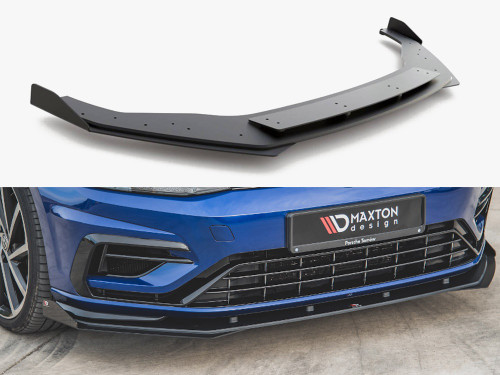 Maxton Street PRO Front Splitter + Flaps Volkswagen Golf R / R-Line Mk7 Facelift Maxton Street PRO Front Splitter + Flaps Volkswagen Golf R / R-Line Mk7 Facelift