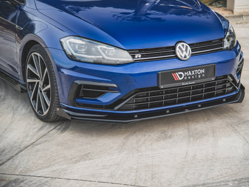 Maxton Street PRO Front Splitter + Flaps Volkswagen Golf R / R-Line Mk7 Facelift Maxton Street PRO Front Splitter + Flaps Volkswagen Golf R / R-Line Mk7 Facelift