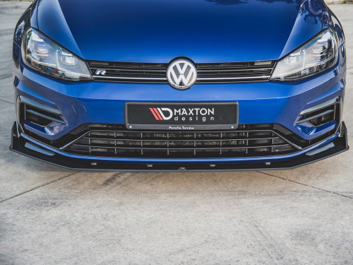 Maxton Street PRO Front Splitter V.2 Volkswagen Golf R / R-Line Mk7 Facelift Maxton Street PRO Front Splitter V.2 Volkswagen Golf R / R-Line Mk7 Facelift