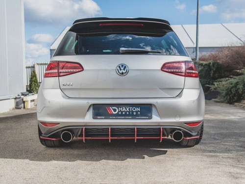 Maxton Street PRO Rear Diffuser V.2 VW Golf Mk7 GTI
