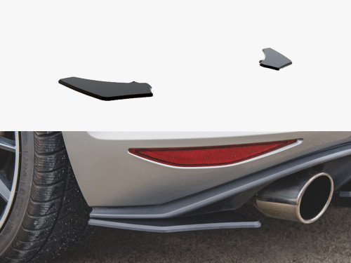 Maxton Street PRO Rear Side Splitters V.2 VW Golf Mk7 GTI Maxton Street PRO Rear Side Splitters V.2 VW Golf Mk7 GTI