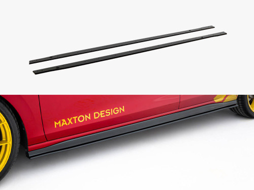 Maxton Street Pro Side Skirts Diffusers Volkswagen Golf GTI Clubsport Mk8 Facelift