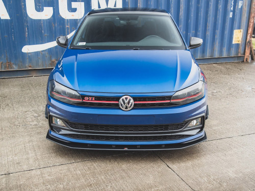 Maxton Street PRO Front Splitter VW Polo GTI Mk6 Maxton Street PRO Front Splitter VW Polo GTI Mk6