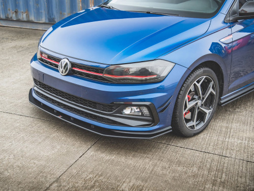 Maxton Street PRO Front Splitter VW Polo GTI Mk6 Maxton Street PRO Front Splitter VW Polo GTI Mk6