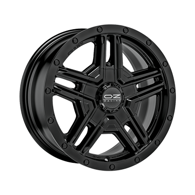 OZ Racing RALLY ADVENTURE MATT BLACK - 17x8 - 5x127 - CB: 71.6 - ET37