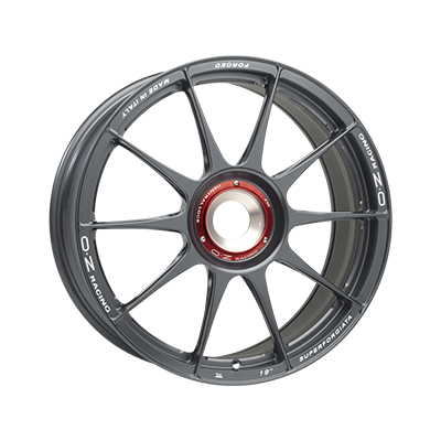 OZ Racing SUPERFORGIATA CL GRIGIO CORSA CON SCRITTE DI FRESATURA - 20x12 - 15x130 - CB: 84 - ET47