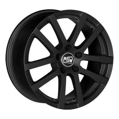 MSW MSW 22 MATT BLACK - 14x5.5 - 4x100 - CB: 63.4 - ET35