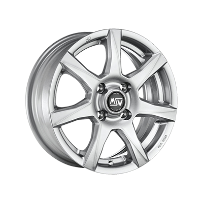 MSW MSW 77 FULL SILVER - 14x5 - 4x100 - CB: 63.4 - ET35