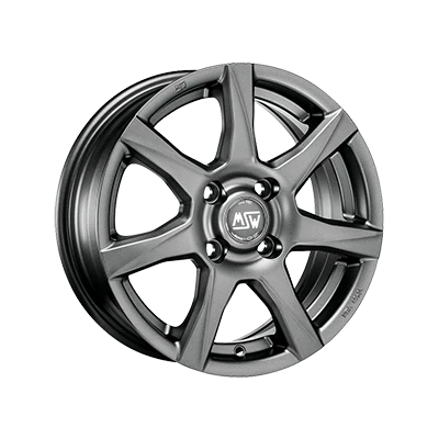 MSW MSW 77 MATT DARK GREY - 14x5 - 4x100 - CB: 63.4 - ET35