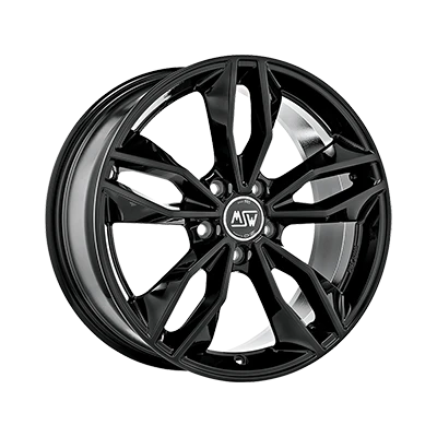 MSW MSW 71 GLOSS BLACK - 17x7.5 - 5x114.3 - CB: 73 - ET40