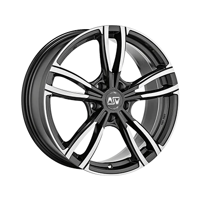 MSW MSW 73 GLOSS DARK GREY FULL POLISHED - 19x8 - 5x120 - CB: 72.6 - ET29
