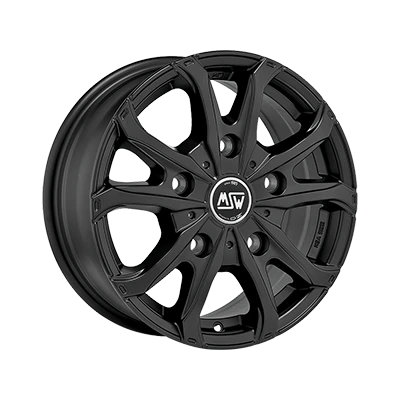 MSW MSW 48 VAN MATT BLACK - 16x6.5 - 5x160 - CB: 65.1 - ET60
