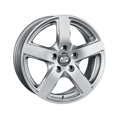 MSW MSW 55 FULL SILVER - 19x8.5 - 5x114.3 - CB: 73 - ET45