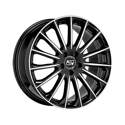 MSW MSW 30 GLOSS BLACK FULL POLISHED - 19x8.5 - 5x112 - CB: 73 - ET38