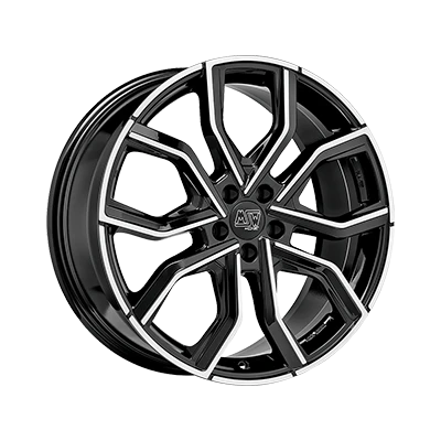 MSW MSW 41 GLOSS BLACK FULL POLISHED - 20x8.5 - 5x114.3 - CB: 73 - ET30