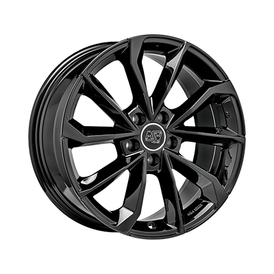 MSW MSW 42 GLOSS BLACK - 18x8 - 5x110 - CB: 65.1 - ET35