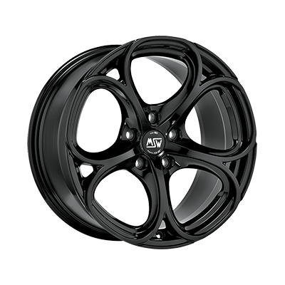MSW MSW 82 GLOSS BLACK - 18x8 - 5x112 - CB: 73 - ET35
