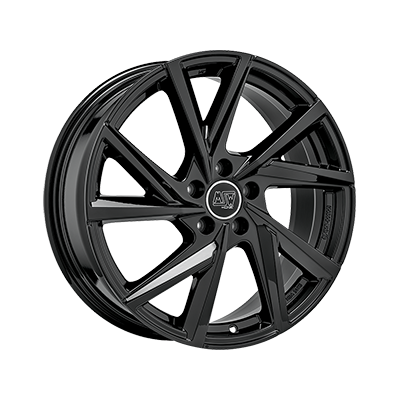 MSW MSW 80-5 GLOSS BLACK - 19x7.5 - 5x108 - CB: 65.1 - ET42