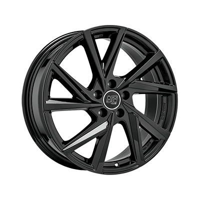MSW MSW 80-5 GLOSS BLACK - 19x7.5 - 5x108 - CB: 63.4 - ET48