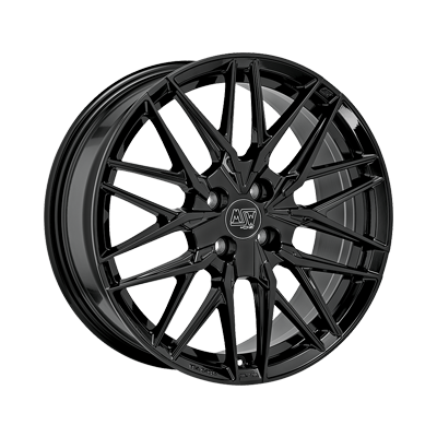 MSW MSW 50-4 GLOSS BLACK - 18x7.5 - 4x108 - CB: 65.1 - ET20 MSW MSW 50-4 GLOSS BLACK - 18x7.5 - 4x108 - CB: 65.1 - ET20