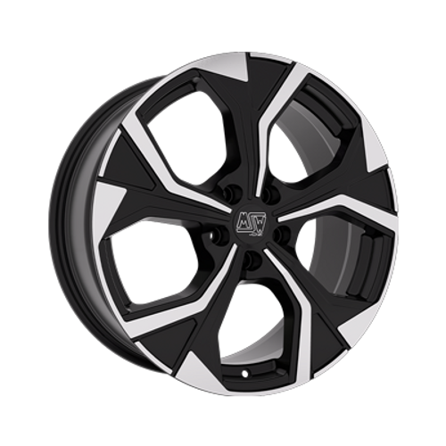 MSW MSW 43 GLOSS BLACK FULL POLISHED - 20x8 - 5x112 - CB: 66.6 - ET39