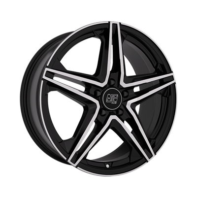 MSW MSW 31 GLOSS BLACK FULL POLISHED - 19x8 - 5x112 - CB: 73 - ET19