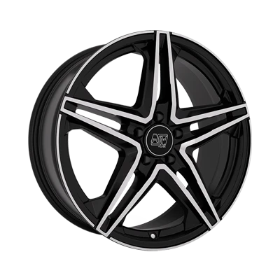 MSW MSW 31 GLOSS BLACK FULL POLISHED - 19x8 - 5x112 - CB: 73 - ET34