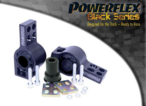 Front Wishbone Rear Bush Anti-Lift & Caster offset - 2 x PFF85-502G-5BLK