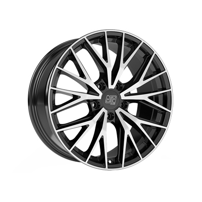 MSW MSW 44 GLOSS BLACK FULL POLISHED - 20x10.5 - 5x130 - CB: 71.5 - ET64