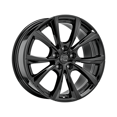 MSW MSW 27T GLOSS BLACK - 19x10.5 - 5x120 - CB: 64.12 - ET45
