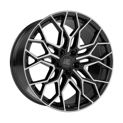 MSW MSW 51 GLOSS BLACK FULL POLISHED - 22x9.5 - 5x112 - CB: 66.6 - ET31