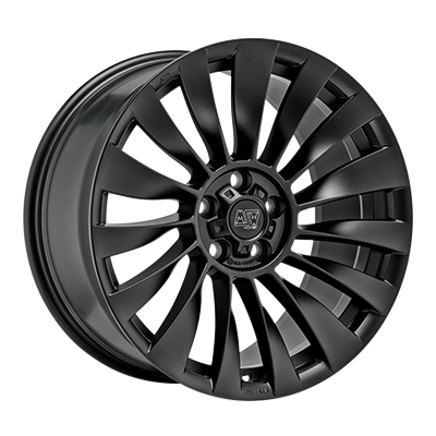 MSW MSW 37T MATT BLACK - 19x8.5 - 5x114.3 - CB: 64.12 - ET35