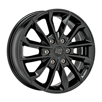 MSW MSW 42 VAN GLOSS BLACK - 17x6.5 - 6x130 - CB: 84.1 - ET54