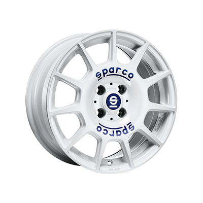 Sparco SPARCO TERRA WHITE BLUE LETTERING - 16x7 - 4x100 - CB: 63.4 - ET37