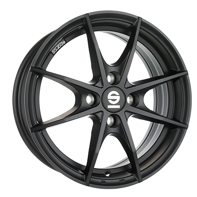Sparco SPARCO TROFEO 4 MATT BLACK - 14x6 - 4x100 - CB: 63.4 - ET35