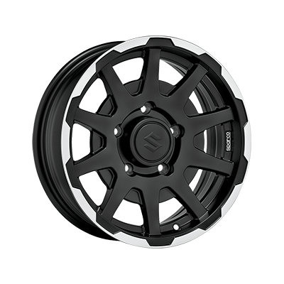 Sparco SPARCO DAKAR MATT BLACK LIP POLISH - 16x5.5 - 5x139.7 - CB: 108.3 - ET0