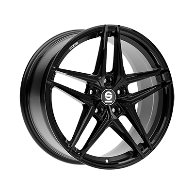 Sparco SPARCO RECORD GLOSS BLACK - 18x8 - 5x108 - CB: 63.4 - ET50