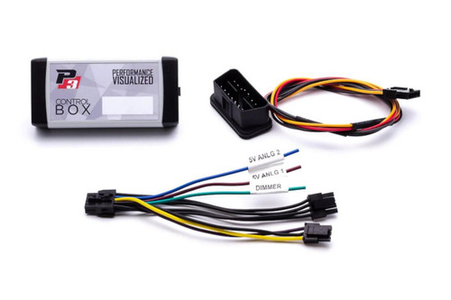 P3 V3 OBD2 Gauge for BMW X3/X4 G01/G02 facelift (2021+) - Orange Bars / White Digits