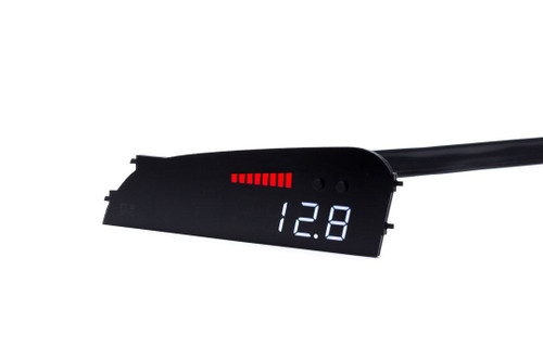 P3 Analog Gauge for VW Golf Mk7 inc GTI/TDI (2014-2019) - Red Bars / White Digits