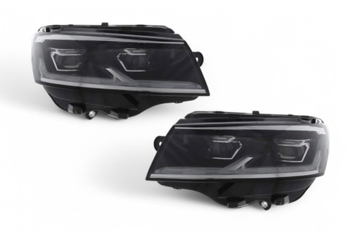 Pair of Aftermarket VW Transporter T6.1 Factory LED Style Headlights (Motors incl.)