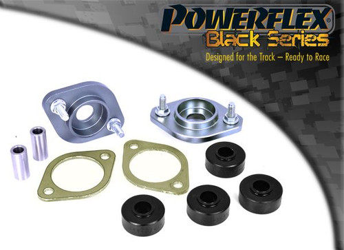Rear Shock Top Mount Bracket and Bush 12mm - 2 x PFR5-5630-12BLK