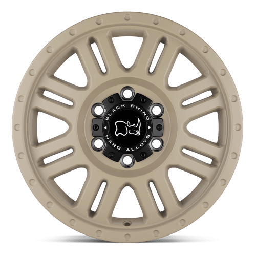 Black Rhino YELLOWSTONE DESERT SAND Alloy Wheel - 17X8 - 6X130 - CB: 84.1 - ET38