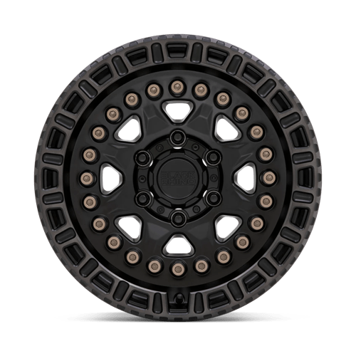 Black Rhino CARBINE MATTE BLACK W/ MACHINED TINTED RING & BRONZE BOLTS Alloy Wheel - 17X8.5 - 6X120 - CB: 67.06 - ET10 Black Rhino CARBINE MATTE BLACK W/ MACHINED TINTED RING & BRONZE BOLTS Alloy Wheel - 17X8.5 - 6X120 - CB: 67.06 - ET10