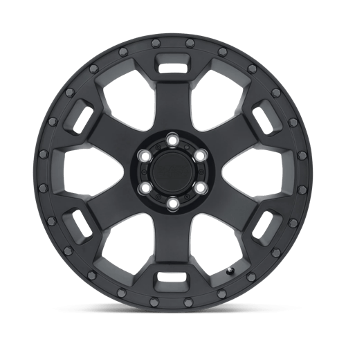 Black Rhino GAUNTLET SEMI GLOSS BLACK W/ GUNMETAL BOLTS Alloy Wheel - 17X8.5 - 5X127 - CB: 71.5 - ET-18