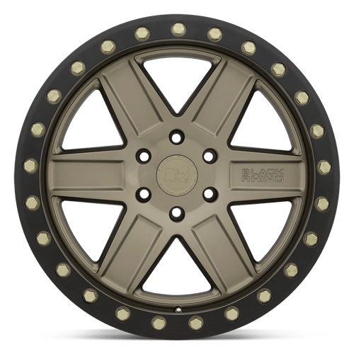 Black Rhino ATTICA MATTE BRONZE W/ BLACK RING Alloy Wheel - 17X9 - 6X139.7 - CB: 112.1 - ET-18 Black Rhino ATTICA MATTE BRONZE W/ BLACK RING Alloy Wheel - 17X9 - 6X139.7 - CB: 112.1 - ET-18
