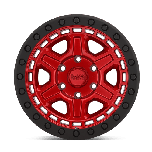 Black Rhino RENO CANDY RED W/ BLACK RING & BOLTS Alloy Wheel - 17X9 - 6X135 - CB: 87.1 - ET0 Black Rhino RENO CANDY RED W/ BLACK RING & BOLTS Alloy Wheel - 17X9 - 6X135 - CB: 87.1 - ET0